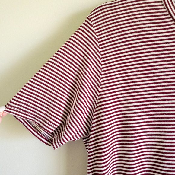 Brandy Melville Striped One Size Tee Shirt Dress - Picture 6 of 7